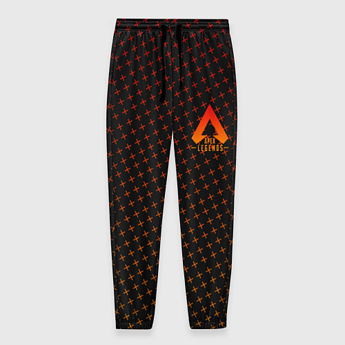 Мужские брюки Apex Legends: Orange Dotted / 3D-принт – фото 1