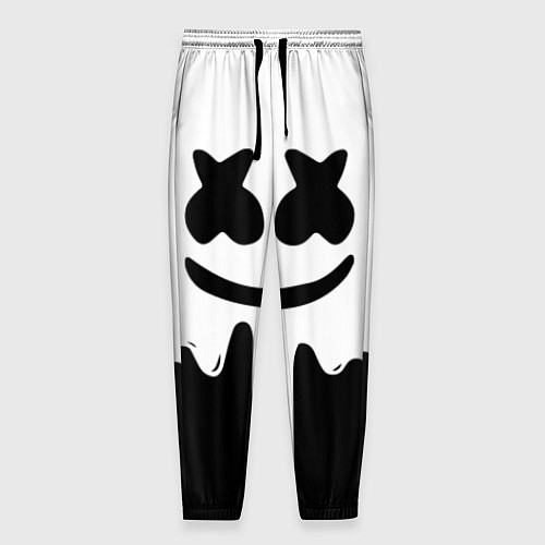 Мужские брюки MELLO BLACK x WHITE / 3D-принт – фото 1