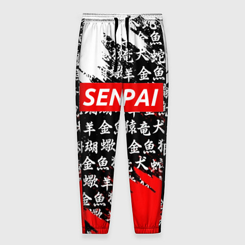 Мужские брюки SENPAI / 3D-принт – фото 1