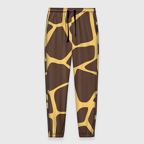 Мужские брюки Окрас жирафа / 3D-принт – фото 1