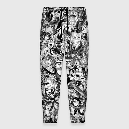 Мужские брюки Ахегао с щупальцами / 3D-принт – фото 1
