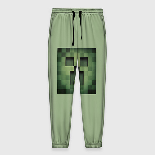 Мужские брюки Майнкрафт / 3D-принт – фото 1
