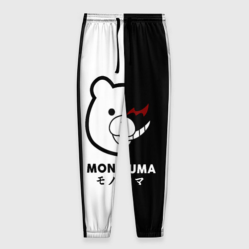 Мужские брюки Monokuma / 3D-принт – фото 1
