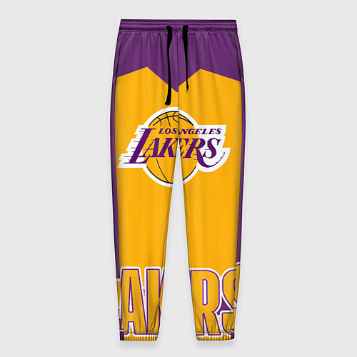 Мужские брюки Los Angeles Lakers / 3D-принт – фото 1