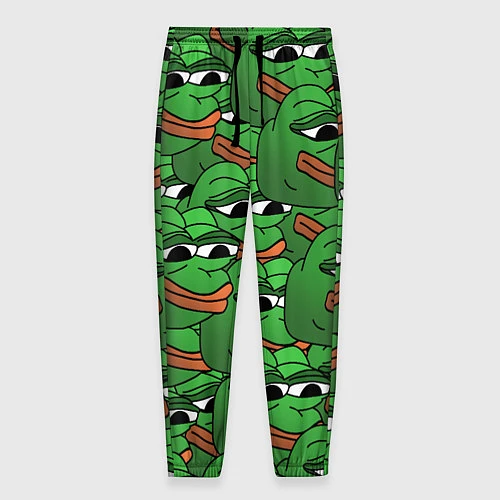 Мужские брюки Pepe The Frog / 3D-принт – фото 1