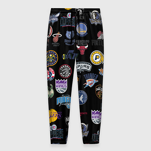 Мужские брюки NBA Pattern / 3D-принт – фото 1