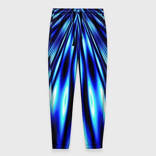 Мужские брюки Световые Лучи / 3D-принт – фото 1