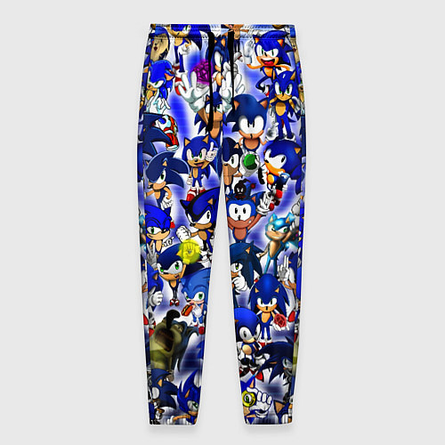 Мужские брюки All of Sonic / 3D-принт – фото 1