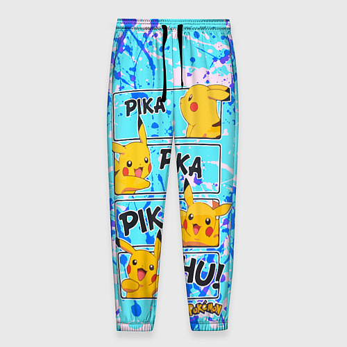 Мужские брюки Pikachu / 3D-принт – фото 1