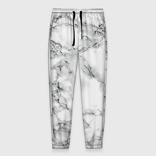 Мужские брюки Мрамор / 3D-принт – фото 1