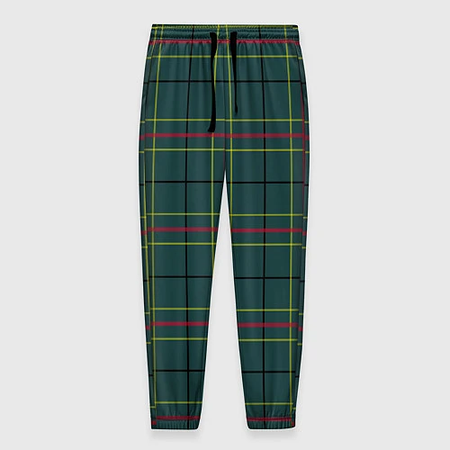Мужские брюки Шотландка / 3D-принт – фото 1