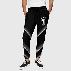 Брюки на резинке мужские Juventus F C, цвет: 3D-принт — фото 2