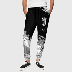 Брюки на резинке мужские Juventus F C, цвет: 3D-принт — фото 2