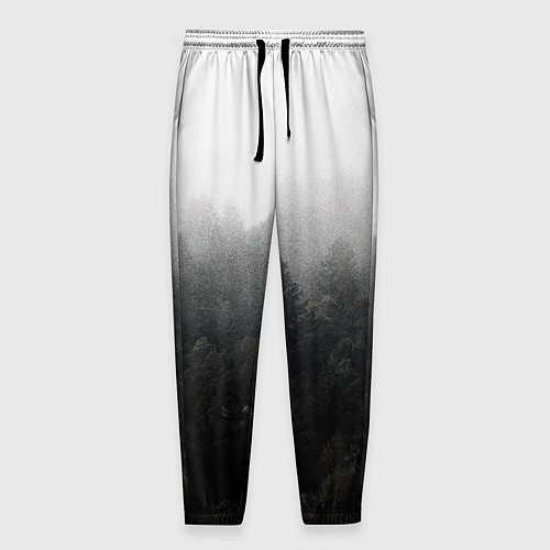 Мужские брюки Лес / 3D-принт – фото 1