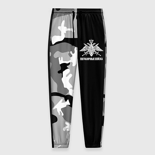 Мужские брюки Пограничные Войска камуфляж / 3D-принт – фото 1