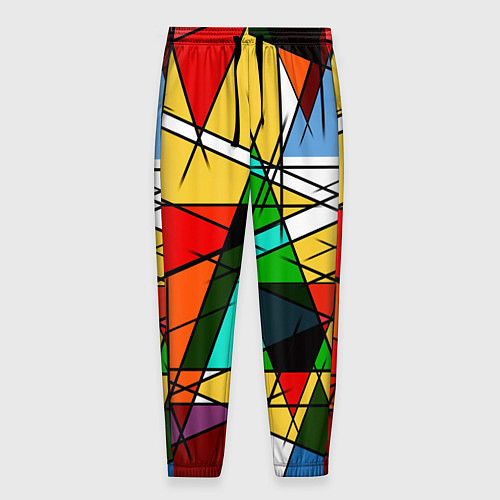 Мужские брюки ПИКАССО / 3D-принт – фото 1