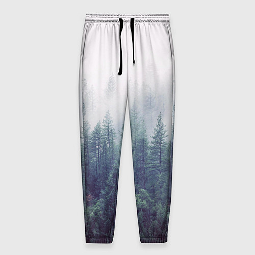 Мужские брюки Сибирский лес / 3D-принт – фото 1