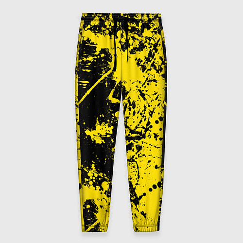 Мужские брюки Ночное солнце / 3D-принт – фото 1