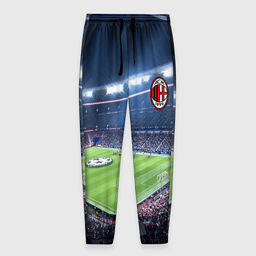 Мужские брюки FC MILAN / 3D-принт – фото 1