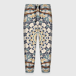 Брюки на резинке мужские Ковер, цвет: 3D-принт