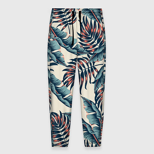 Мужские брюки Тихие тропики / 3D-принт – фото 1