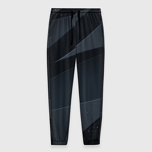 Мужские брюки Metalic gray / 3D-принт – фото 1