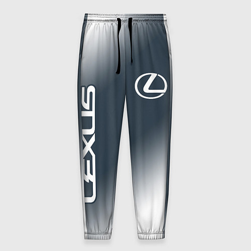 Мужские брюки LEXUS ЛЕКСУС / 3D-принт – фото 1
