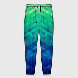 Мужские брюки Неоновые ромбы