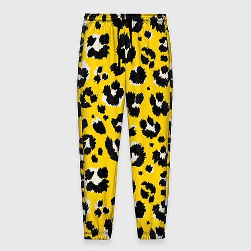 Мужские брюки Леопард / 3D-принт – фото 1