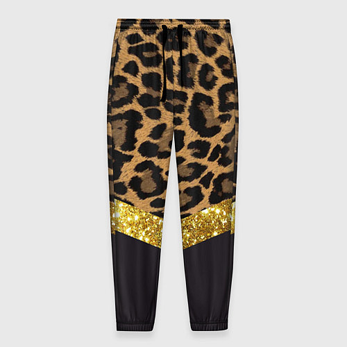 Мужские брюки Леопардовый принт / 3D-принт – фото 1