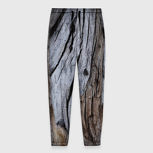 Мужские брюки Древесная кора / 3D-принт – фото 1