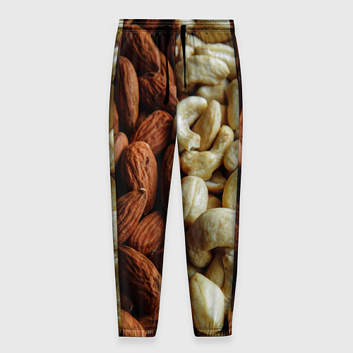 Мужские брюки Ореховый микс / 3D-принт – фото 1