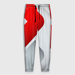 Мужские брюки 3D SPORT STYLE RED WHITE