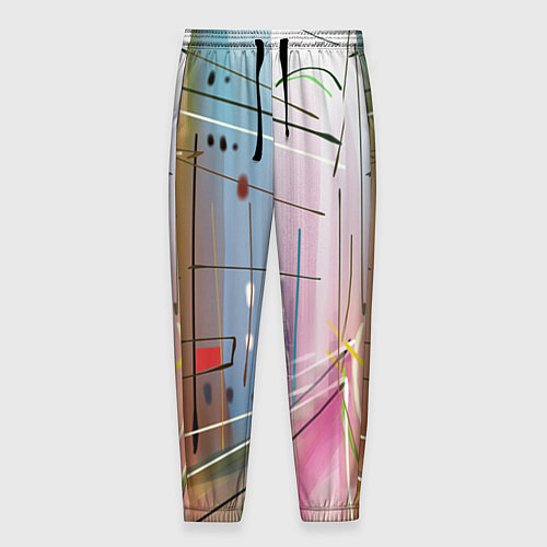 Мужские брюки Город / 3D-принт – фото 1