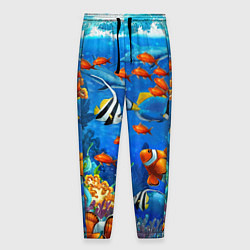 Мужские брюки Коралловые рыбки