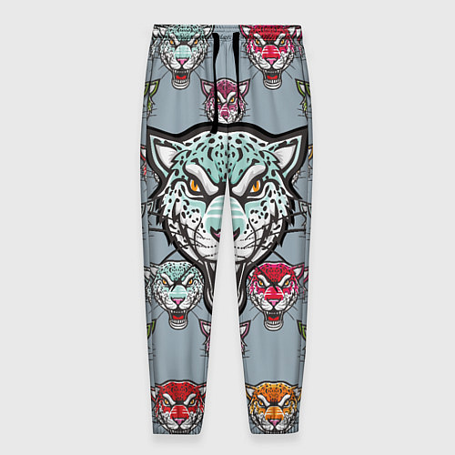 Мужские брюки Леопард / 3D-принт – фото 1