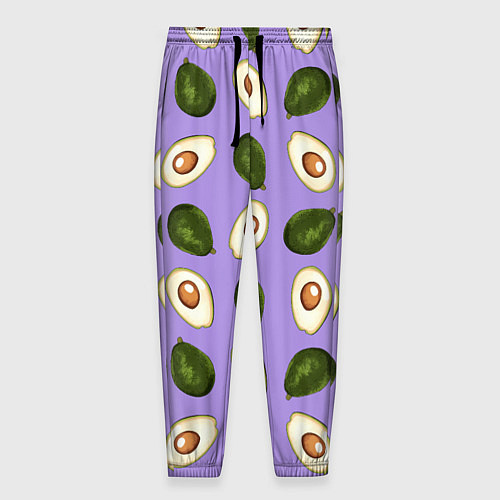 Мужские брюки Авокадо паттерн / 3D-принт – фото 1