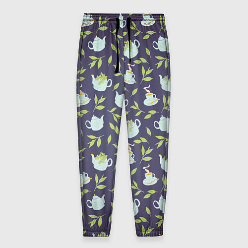 Мужские брюки Чай с мятой / 3D-принт – фото 1