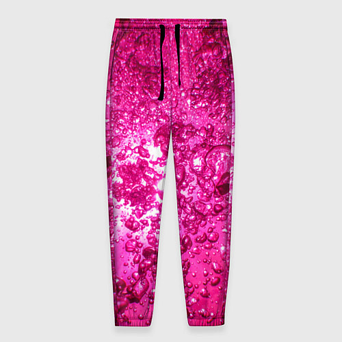 Мужские брюки Розовые Пузырьки / 3D-принт – фото 1