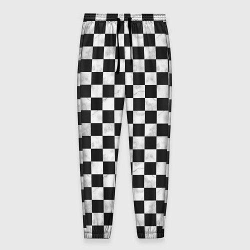 Мужские брюки Шахматист / 3D-принт – фото 1