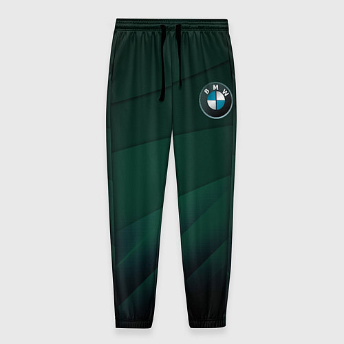 Мужские брюки GREEN BMW / 3D-принт – фото 1