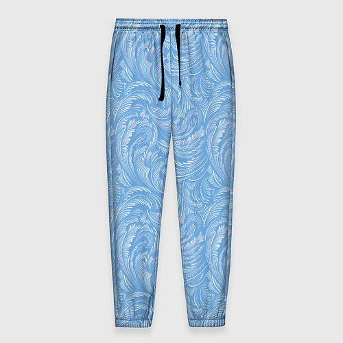 Мужские брюки Морозный Иней / 3D-принт – фото 1