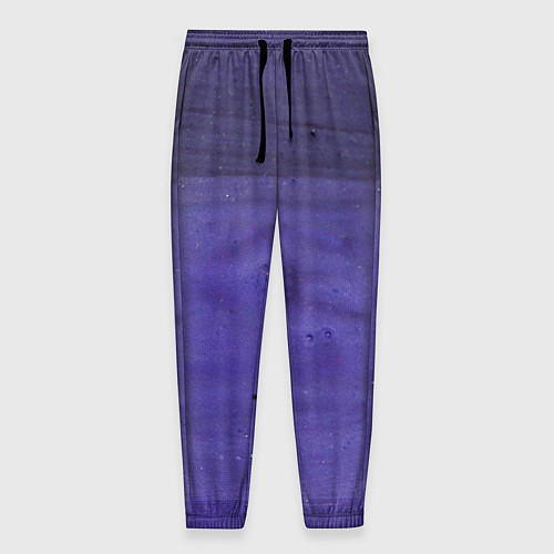 Мужские брюки Фиолетовые краски / 3D-принт – фото 1