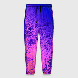 Мужские брюки Абстрактный пурпурно-синий