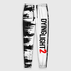 Брюки на резинке мужские DYING LIGHT 2 GOOD NIGHT AND GOOD LUCK, цвет: 3D-принт