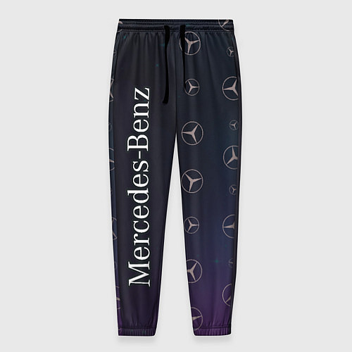 Мужские брюки МЕРСЕДЕС Космос / 3D-принт – фото 1