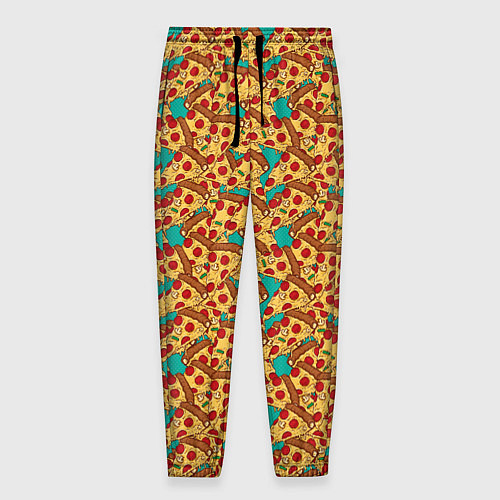 Мужские брюки Итальянская Пицца Pizza / 3D-принт – фото 1