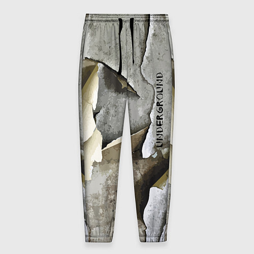 Мужские брюки Underground 2057 / 3D-принт – фото 1