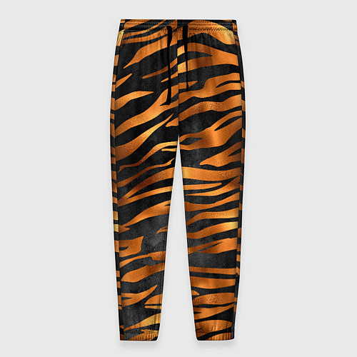 Мужские брюки В шкуре тигра / 3D-принт – фото 1