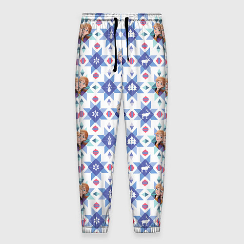 Мужские брюки Pattern Frozen / 3D-принт – фото 1